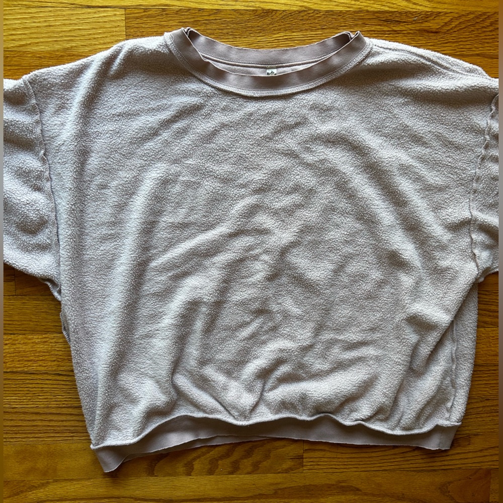 Cozy Light Blush Sweatshirt
